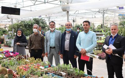 بازدید مدیر جهاد کشاورزی شهرستان خمینی شهر